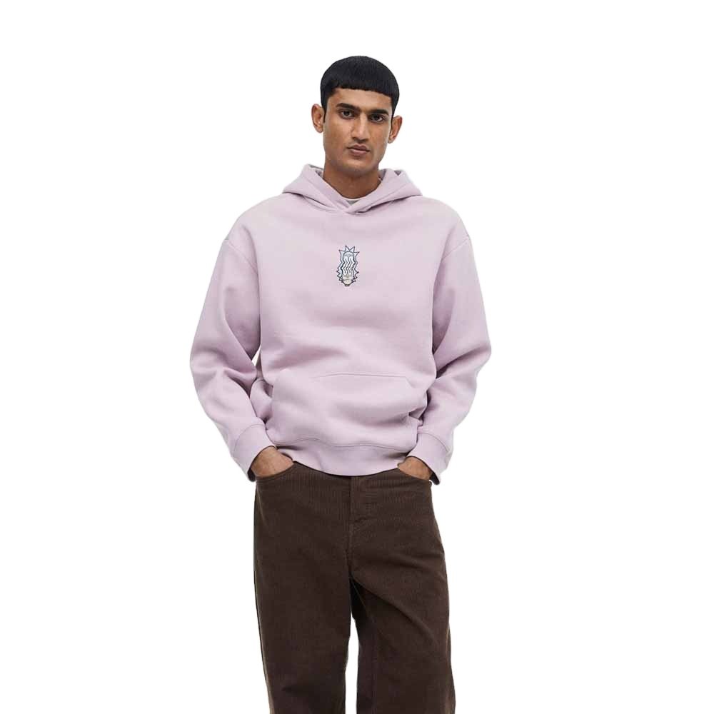 Lavender Grey Color Hoodie Your Own Design Neck Label Print On Hoodie With Custom Required Hood Pure Fleece Hoodie For Men's