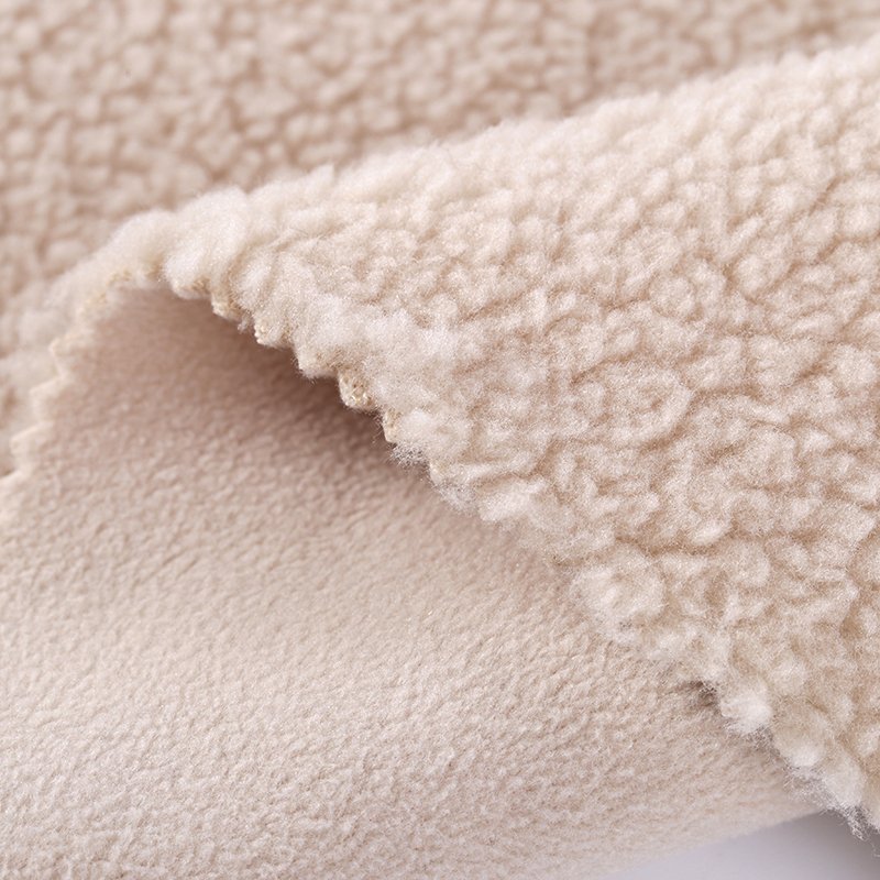 HOT!High Quality Custom Polyester Brocade Double-sided Velvet Toy Coral Velvet Fabric