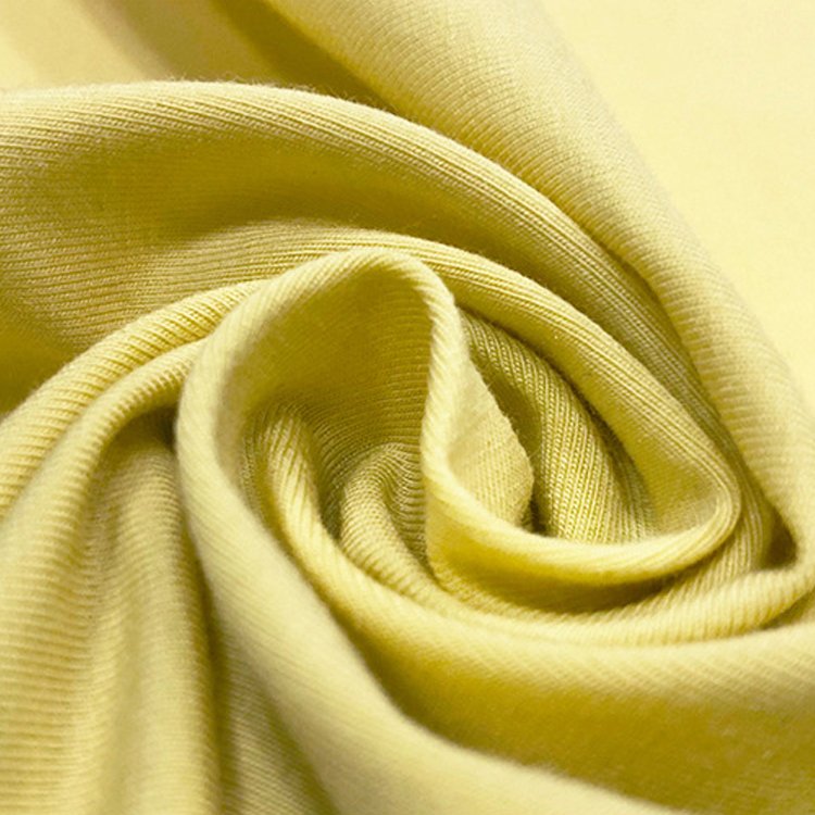 Thick knitted 95% bamboo 5% spandex fabric for clothing