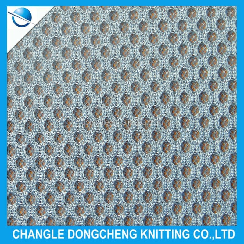 100 polyester sandwich mesh fabric for sofa and car seat