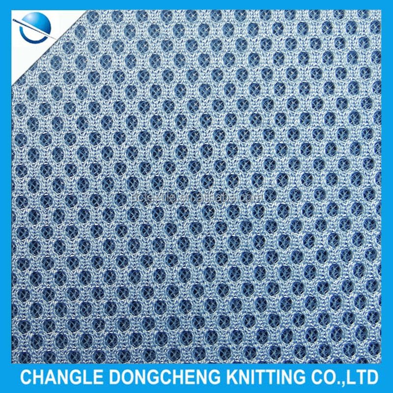 100 polyester sandwich mesh fabric for sofa and car seat
