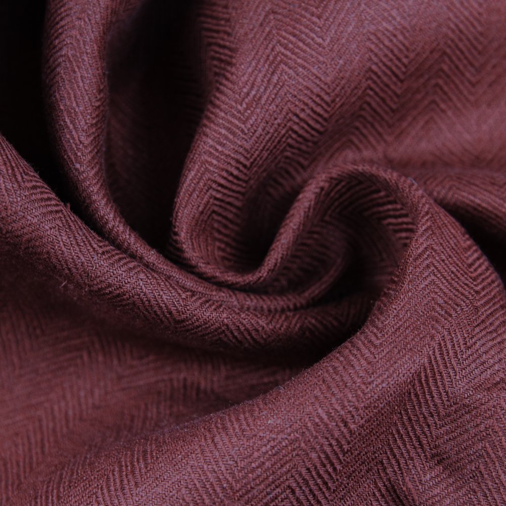 100% pure linen fabric for dress skirt shirt baby sling baby wrap french style chevron YARN DYE HERRINGBONE FABRIC