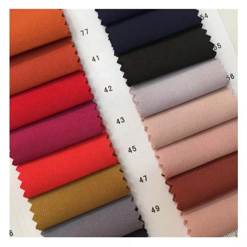 Poly 4-Way 95% polyester 5% spandex fabric Span Double maserati fabric 4 way stretch Fabric