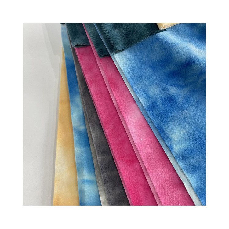 Durable Most Popular 100% Polyester Super Soft Tie Dye Floral Print Pearl Chiffon Printed Floral Fabric