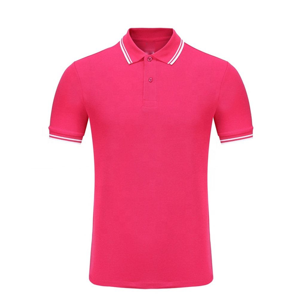 Men's High Quality 100% Cotton Breathable Polo T-Shirt Slim Fit Design with Short Sleeve Knitted Fabric Casual Polo Collar Shirt