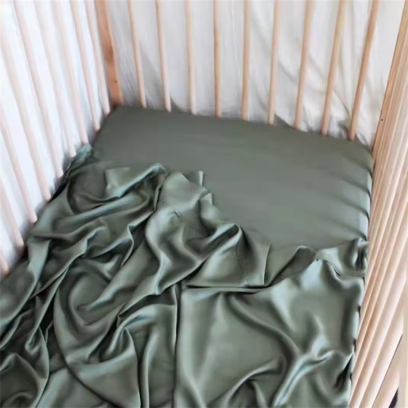 Custom Soft Breathable Organic Muslin Bamboo bamboo Fabric Cover Set Bedding Set