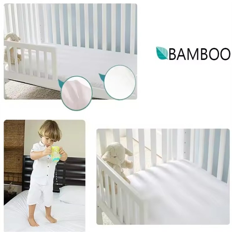 Custom Soft Breathable Organic Muslin Bamboo bamboo Fabric Cover Set Bedding Set