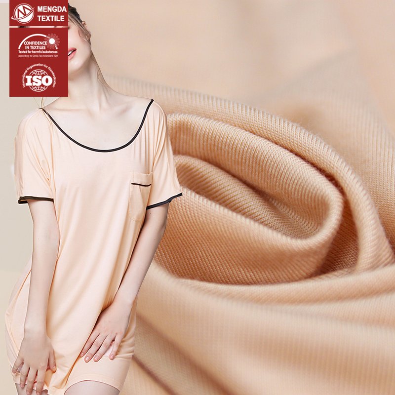 95% bamboo 5% spandex knitted jersey bamboo fiber underwear fabric types
