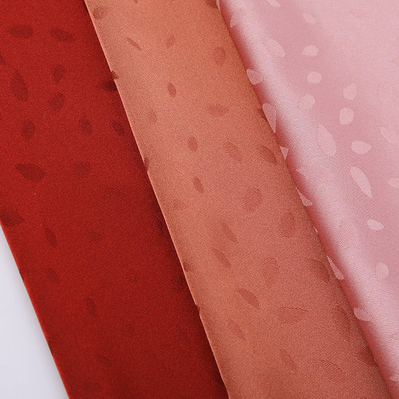 TEXTILE SUPPLIERS CLOTHING FABRIC WHOLESALE 100% POLYESTER FABRIC SATIN POLYESTER women pajama fabrics