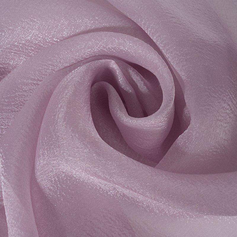 Guangzhou Golden Supplier Prices Solid Organza Fabric Moss Crinkle Wrinkle Bubble Seersucker Organza Fabric