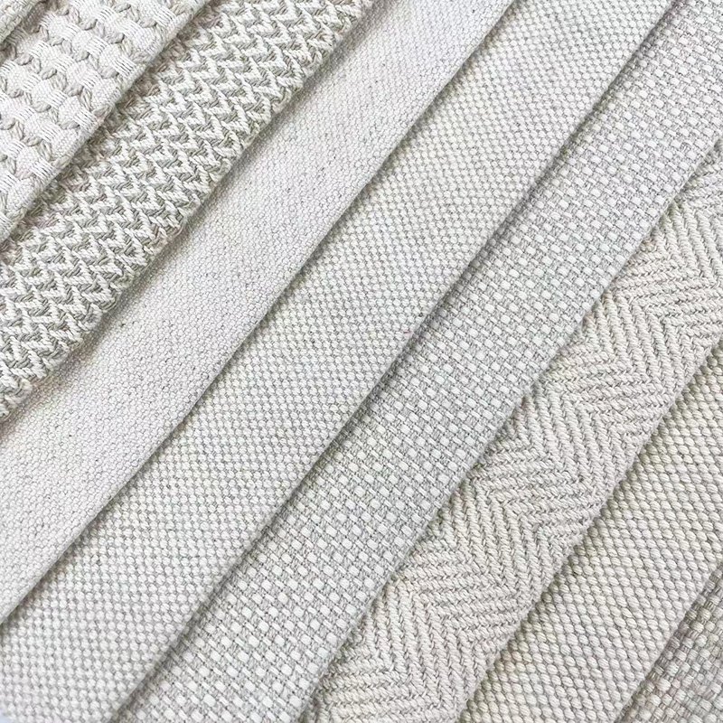 Wholesale high quality natural material 100% linen fabric upholstery for sofa fabrics