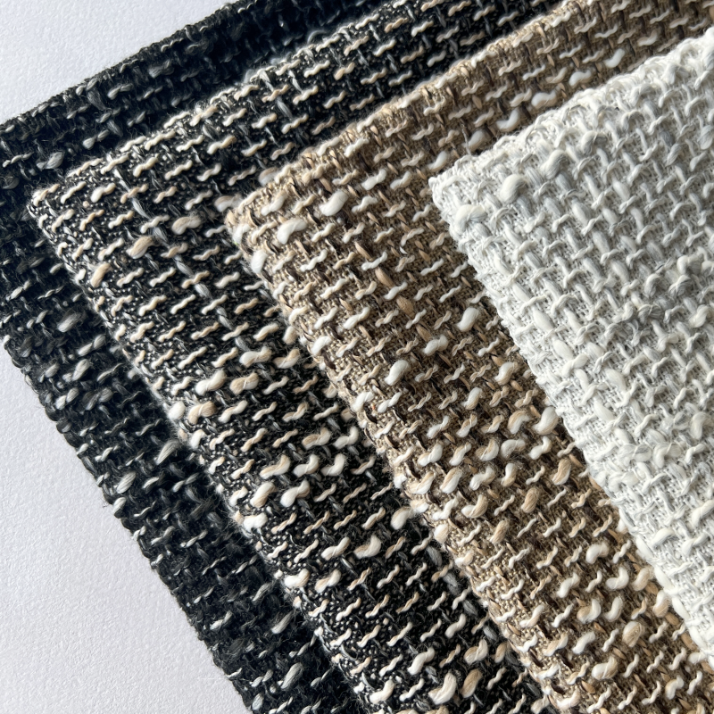 hometextile upholstery sofa curtain linen fabric home deco 100% polyester linen look fabric for furniture fabric