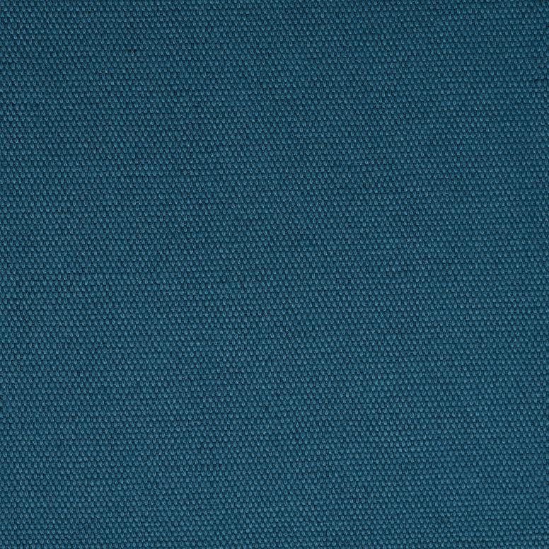 Bulk Quantity and Wholesale Price Sustainable Fabric: Turquoise Blue Linen and Cotton Fabric For Sale By The Meter.