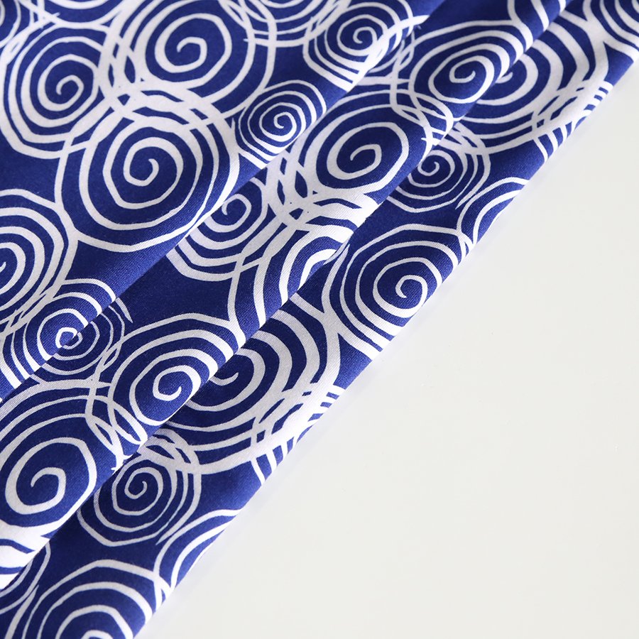 Modern High Quality digital printing on Bamboo fiber cotton french terry fabric for kids