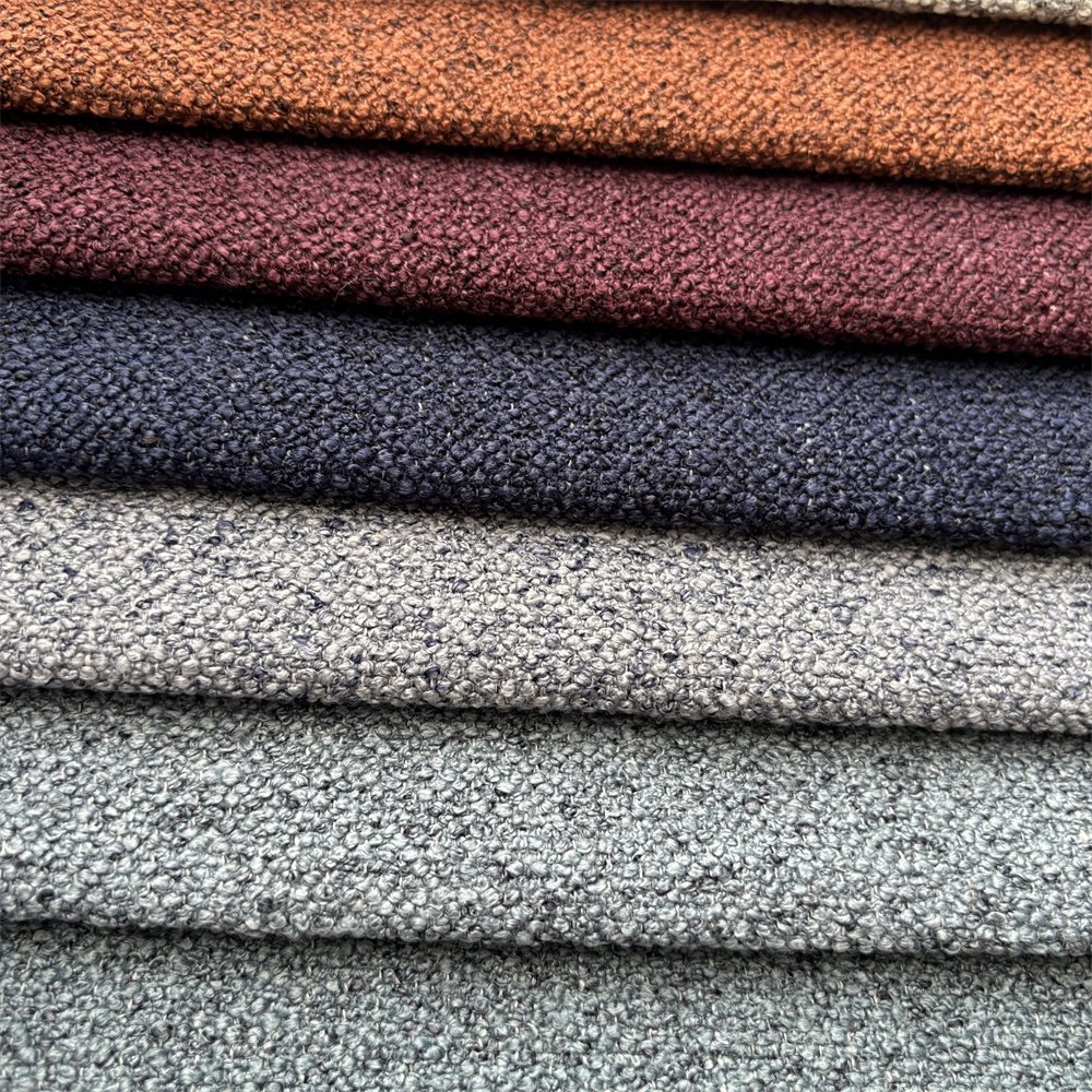 560GSM high weight wholesale high quality woven sofa fabric linen upholstery fabric luxury for furniture textile Vega 0185