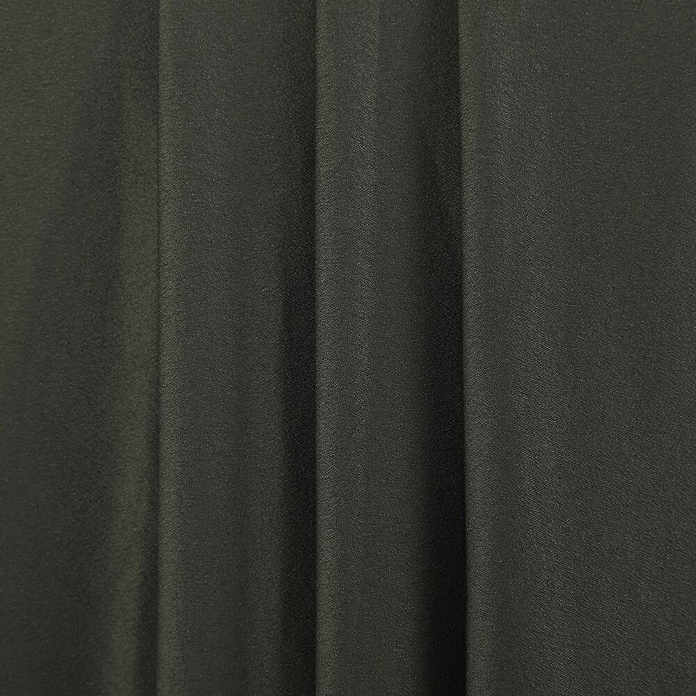 170gsm green 100% polyester woven Moss Crepe plain chiffon fabric for women's shirts/Arabic robe