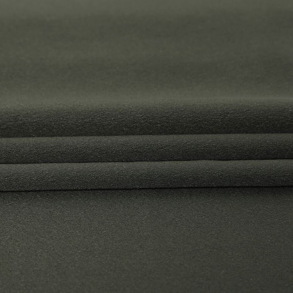 170gsm green 100% polyester woven Moss Crepe plain chiffon fabric for women's shirts/Arabic robe