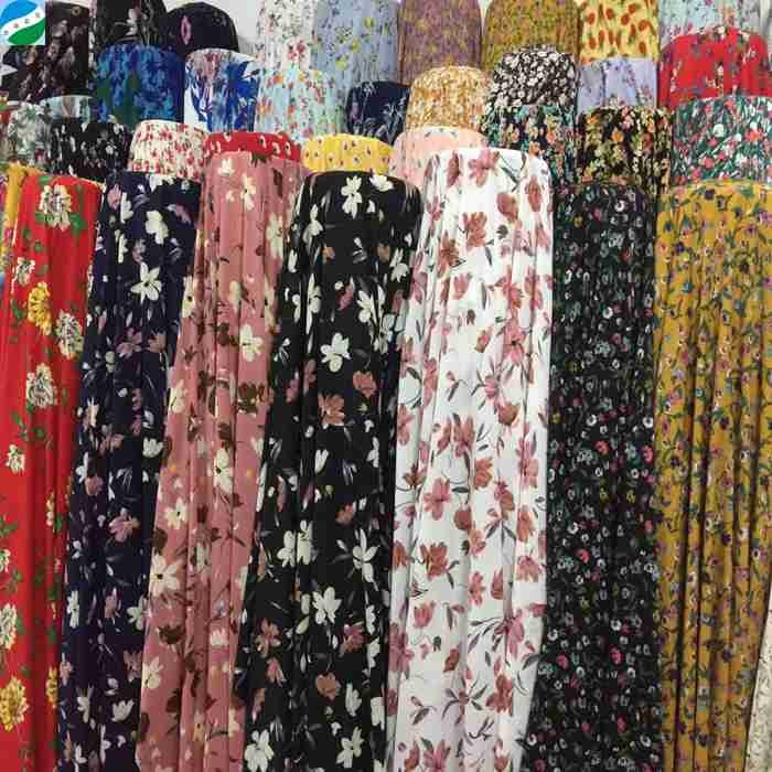 China good quality woven spandex faille print fabric batch in stock lot