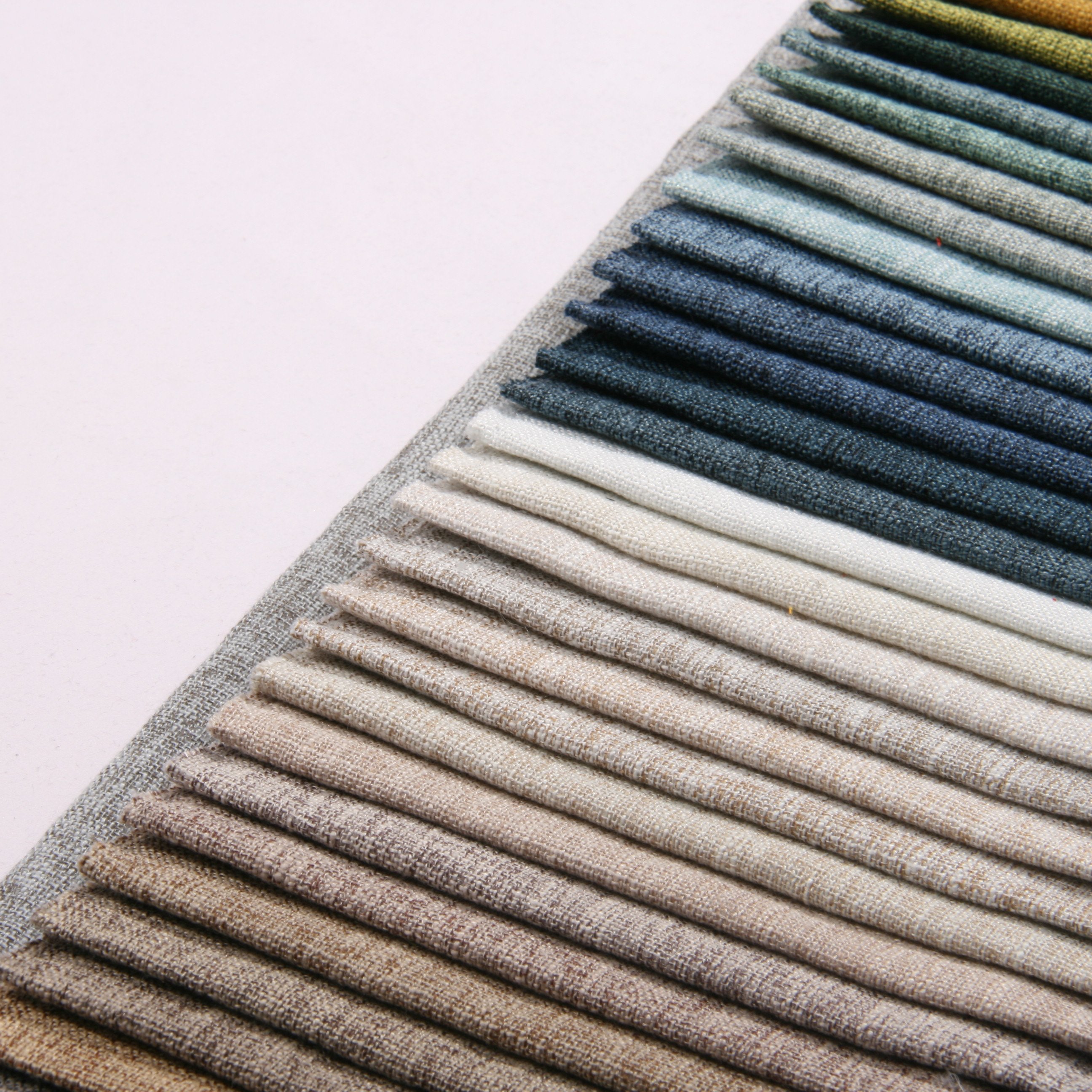 fashion design 100% polyester linen look fabric for sofa cover upholstery fabric