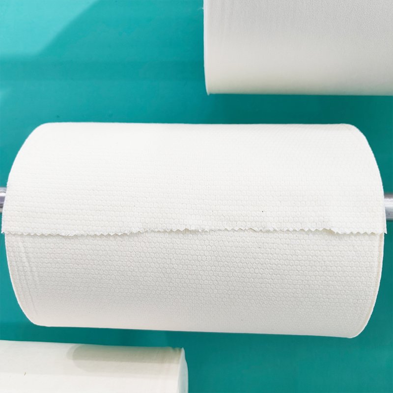 Super discount pure cotton spunlace non-woven fabric for skin care mask raw materials