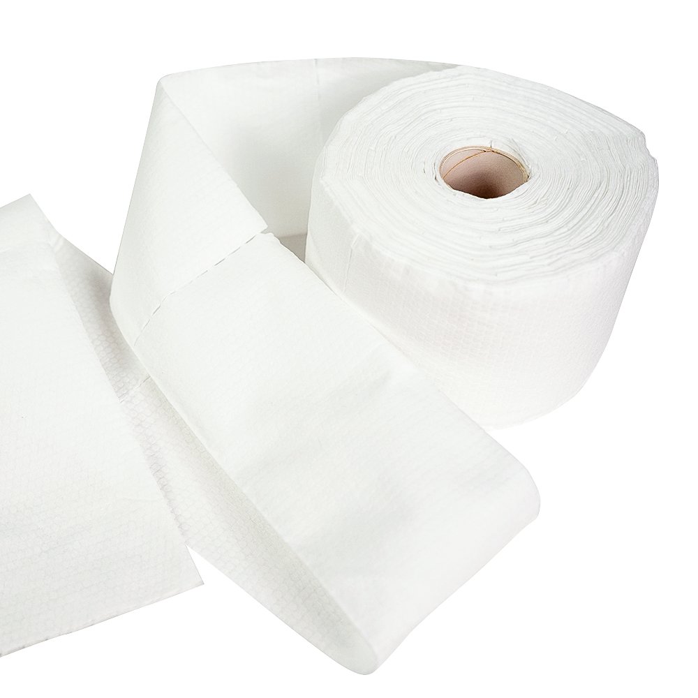 Roll Making Spunlace Non-woven Fabric Disposable 100% Cotton Organic Cotton Microfiber Fabric Plain Dyed Nonwoven HUAXIN CN;ANH
