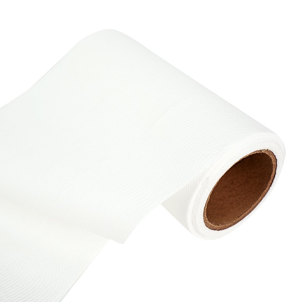 Roll Making Spunlace Non-woven Fabric Disposable 100% Cotton Organic Cotton Microfiber Fabric Plain Dyed Nonwoven HUAXIN CN;ANH