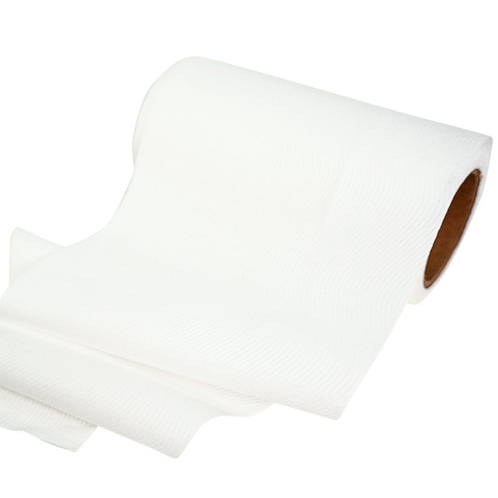Roll Making Spunlace Non-woven Fabric Disposable 100% Cotton Organic Cotton Microfiber Fabric Plain Dyed Nonwoven HUAXIN CN;ANH