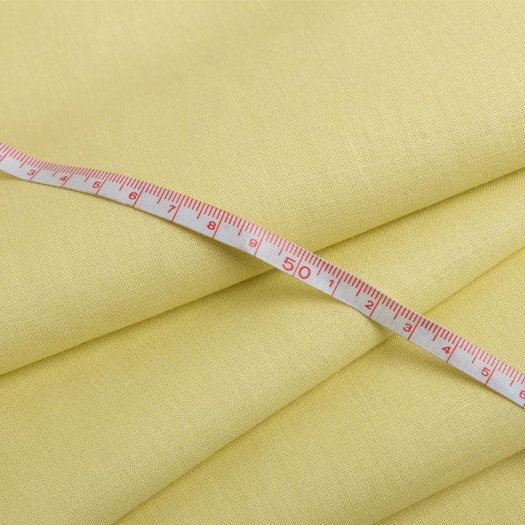 Hot selling spring summer custom multiple colors plain fabrics women men white shirting material viscose linen fabric for shirt