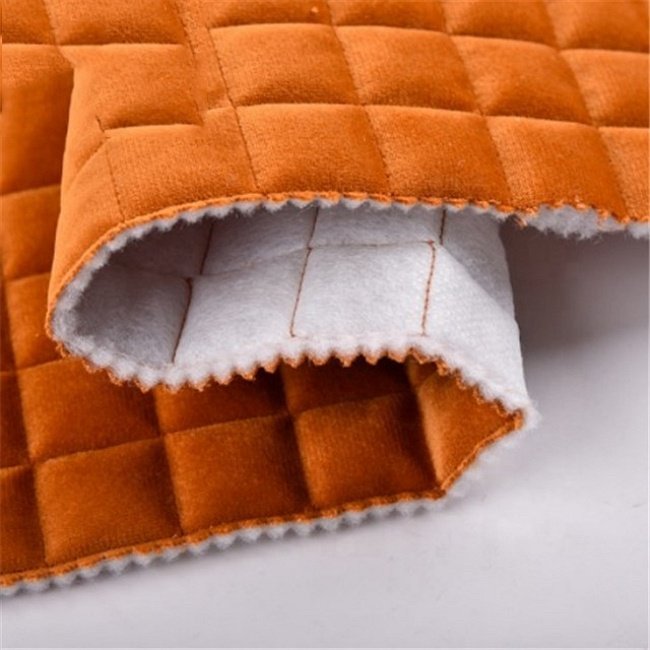 Quilt cove 100% polyester disperse print fabric with stitching quilt for flat sheet wholesale mad in Vietnam
