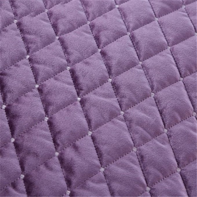 Quilt cove 100% polyester disperse print fabric with stitching quilt for flat sheet wholesale mad in Vietnam