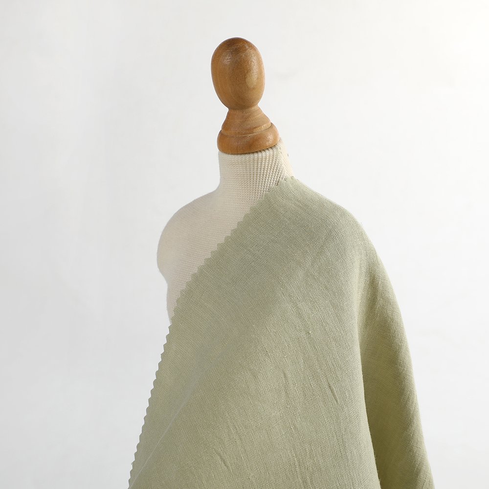 New Year Hot Selling Good Quality With Certificate Pure Linen fabric for Making Woven Clothes