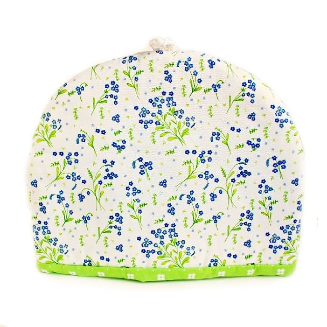 Home Textile Custom Printed 100% Cotton Round Decoration New Design Fabric Tea Cozy Teapot Cover Stylish Tea Accessory Sustained