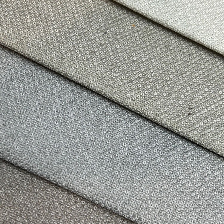 Home deco microfiber polyester fabric price per meter curtain material rolls linen fabric by the meter