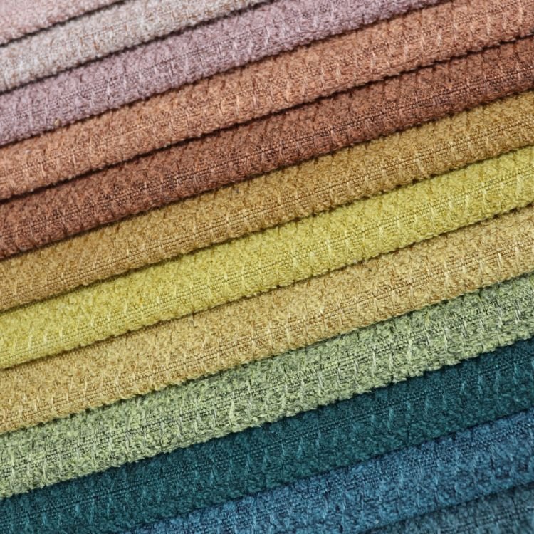 High quality plain china sofas upholstery fabric for sofa woven