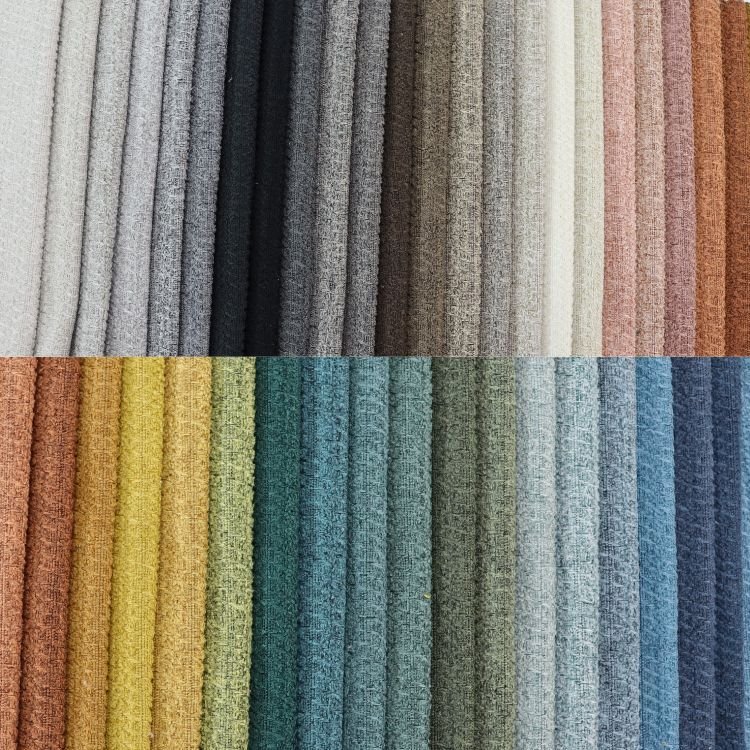 High quality plain china sofas upholstery fabric for sofa woven