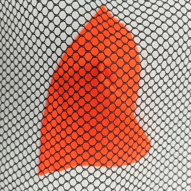 40-42g/m2 Knitted Netting Mesh 100% Polyester Fabric Luggage Hexagonal Mesh Fabric