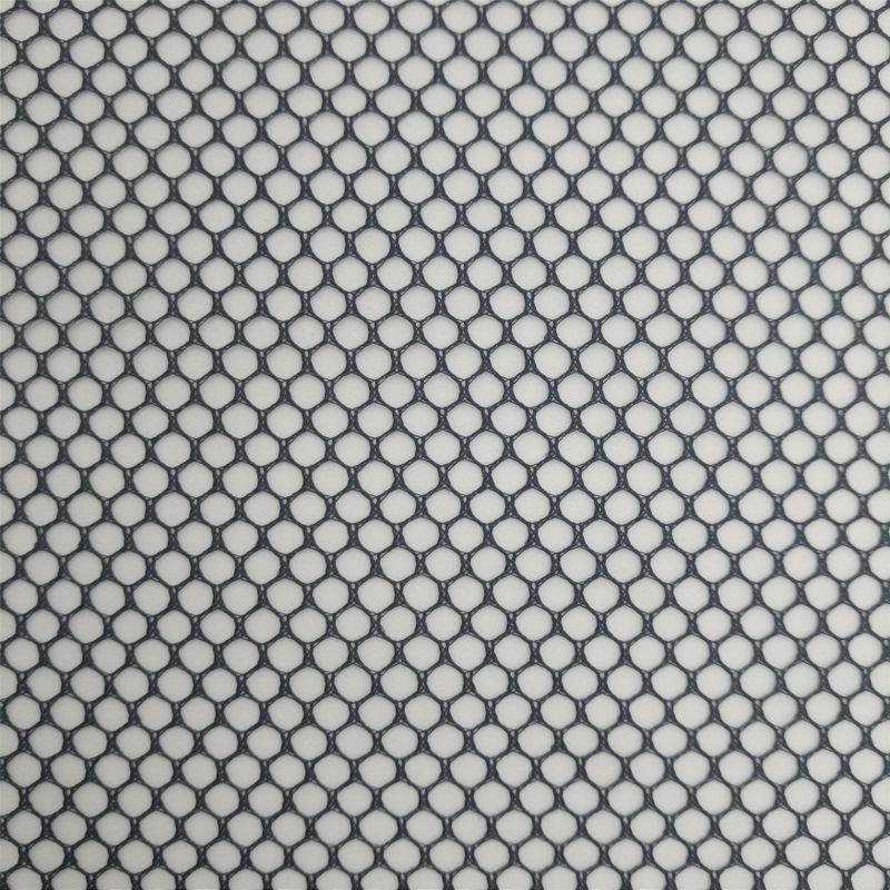40-42g/m2 Knitted Netting Mesh 100% Polyester Fabric Luggage Hexagonal Mesh Fabric