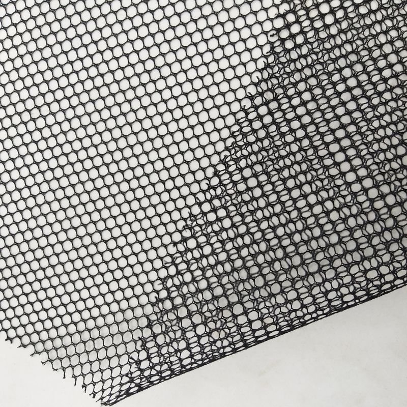 40-42g/m2 Knitted Netting Mesh 100% Polyester Fabric Luggage Hexagonal Mesh Fabric