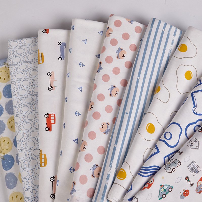 100% Polyester Cloth Diaper Fabric Print 100% waterproof PUL & TPU Waterproof Knitted for baby diaper sanitary pad