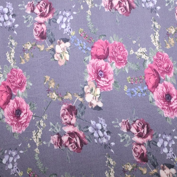 Customized Digital Printing 95% Bamboo Carbon Fiber 5% Spandex Fabric