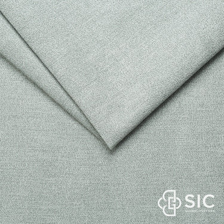 324GSM Sofa Fabric Textile Raw Material Two Tone Woven Soft Touch Polyester Structure Fabric