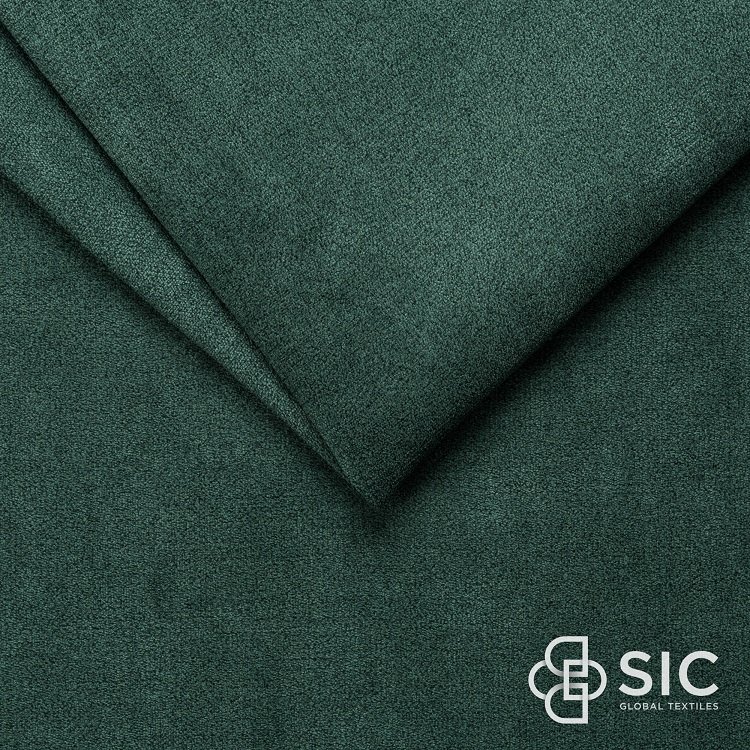 324GSM Sofa Fabric Textile Raw Material Two Tone Woven Soft Touch Polyester Structure Fabric