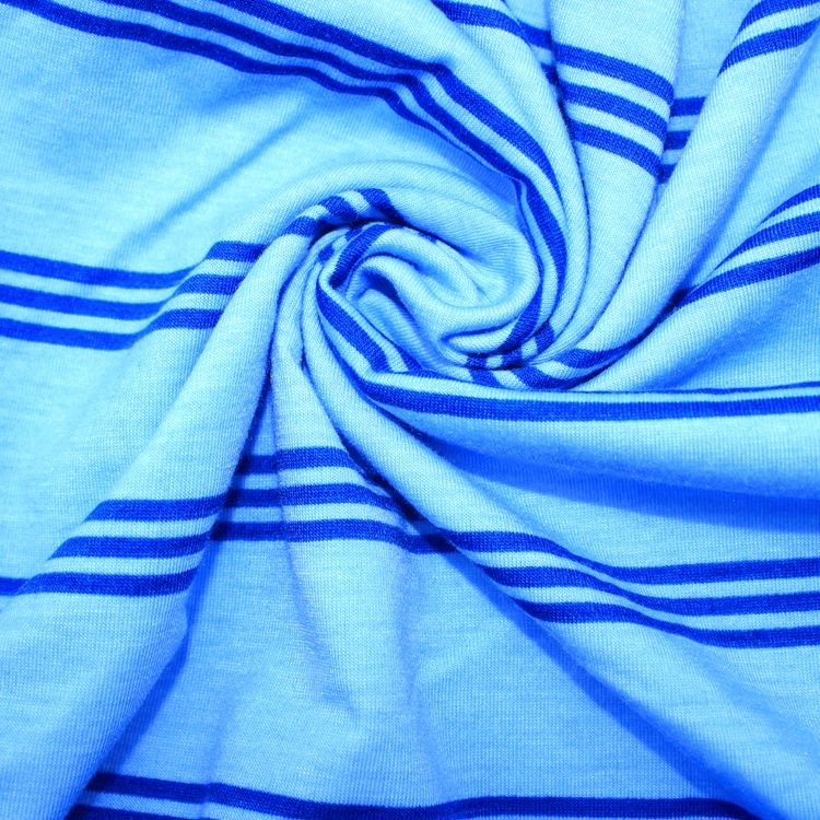 Factory Wholesale Custom Polyester Breathable 200gsm Printed Knitted Single Jersey Fabrics