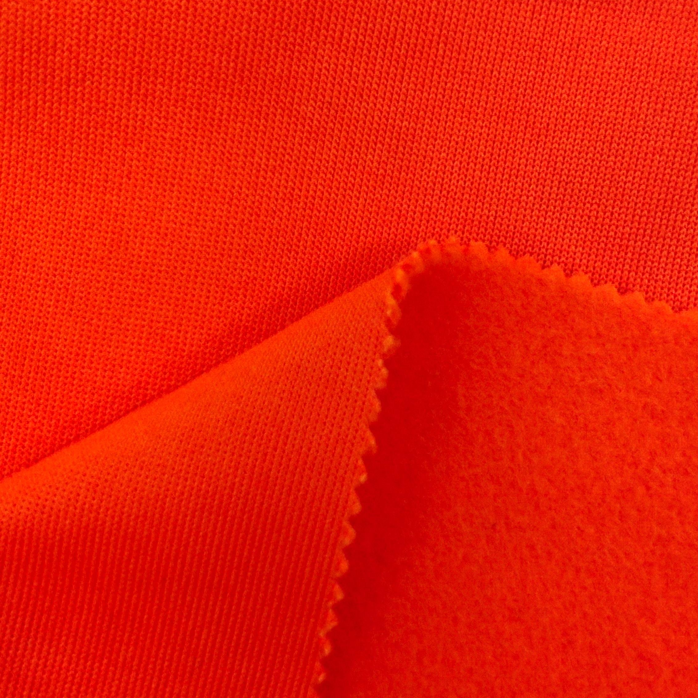 2024 new style 260G drawn knitting fabric 150D Polyester outdoor work fabric for soft shell clothes