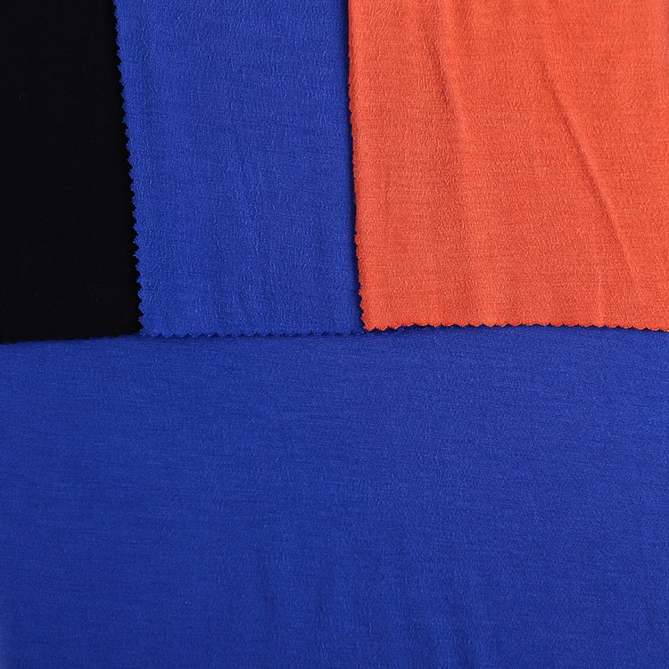 Best price blue 95 bamboo 5 spandex bamboo jersey fabric for t-shirt