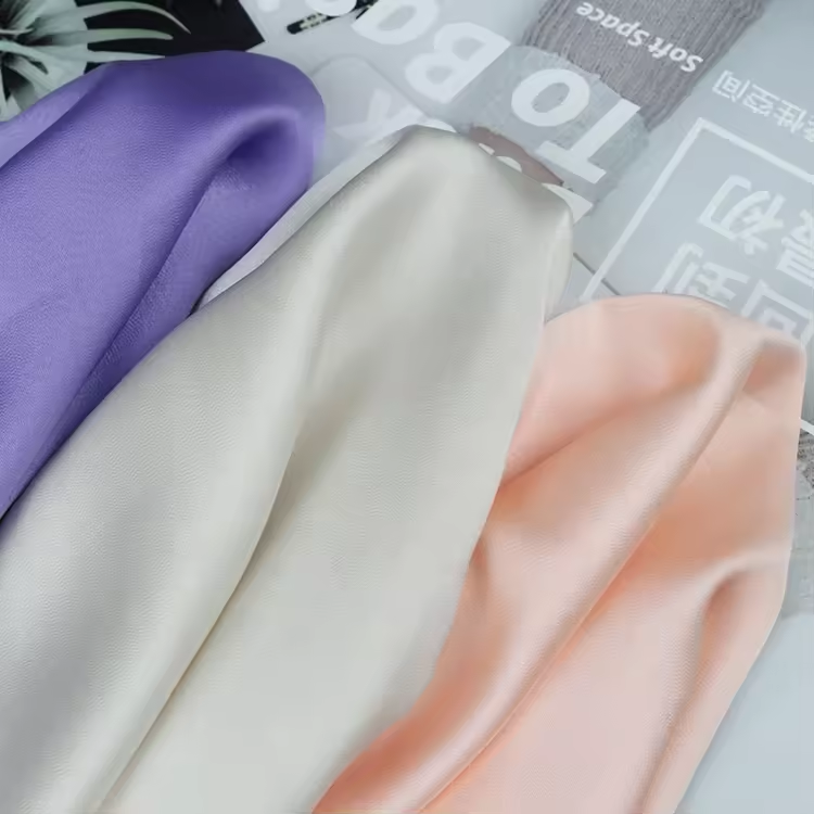 elastic 100% POLYESTER FABRIC WHOLESALE SOFT bridal SATIN FABRICS FOR EVENING DRESSES