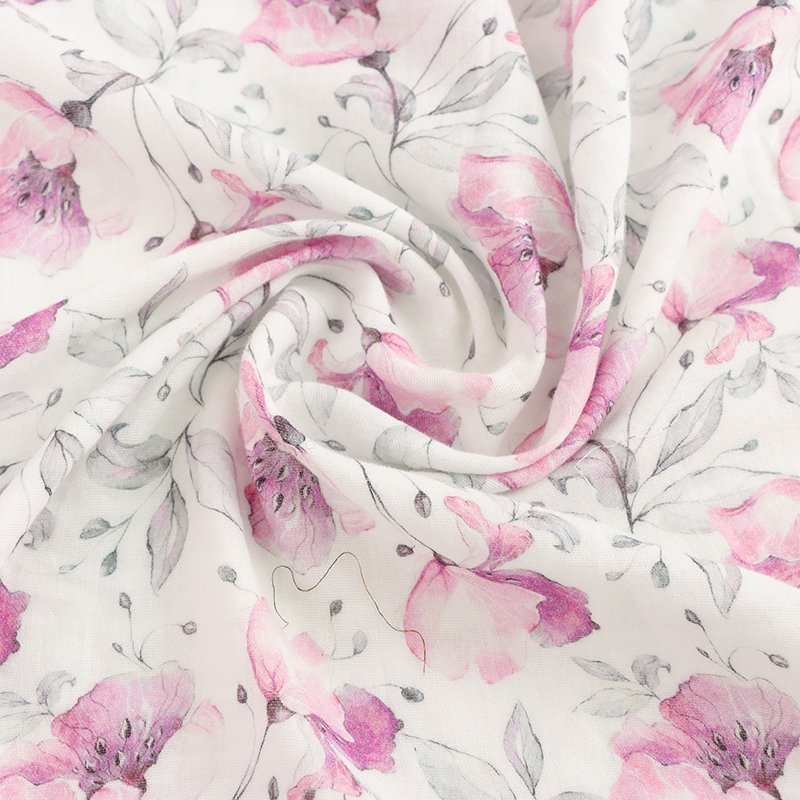 Bamboo cotton swaddle receiving blanket bamboo cotton breathable baby bath towel wrap muslin swaddle blanket