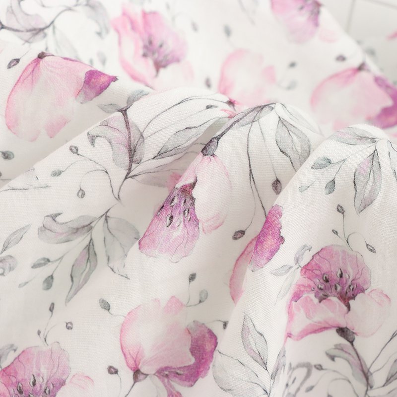 Bamboo cotton swaddle receiving blanket bamboo cotton breathable baby bath towel wrap muslin swaddle blanket