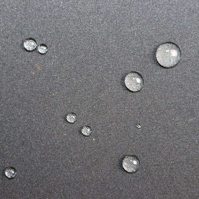 PP14/RTUD4 75D Poly FD Pongee Stretch PU milky breathable membrane laminated for outdoor jacket