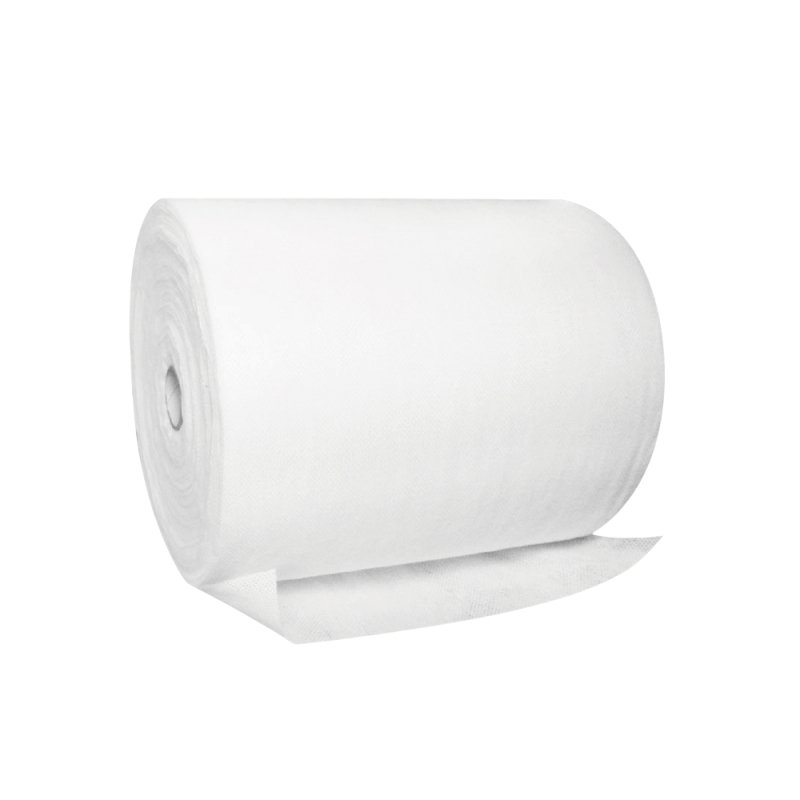 Plain Bamboo Fiber Spunlace Nonwoven Fabric Rolls Wholesale Custom Organic Cotton Microfiber Fabric Plain